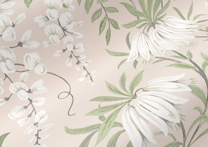Laura Ashley Parterre, Blush - Roller Blind - Image 4